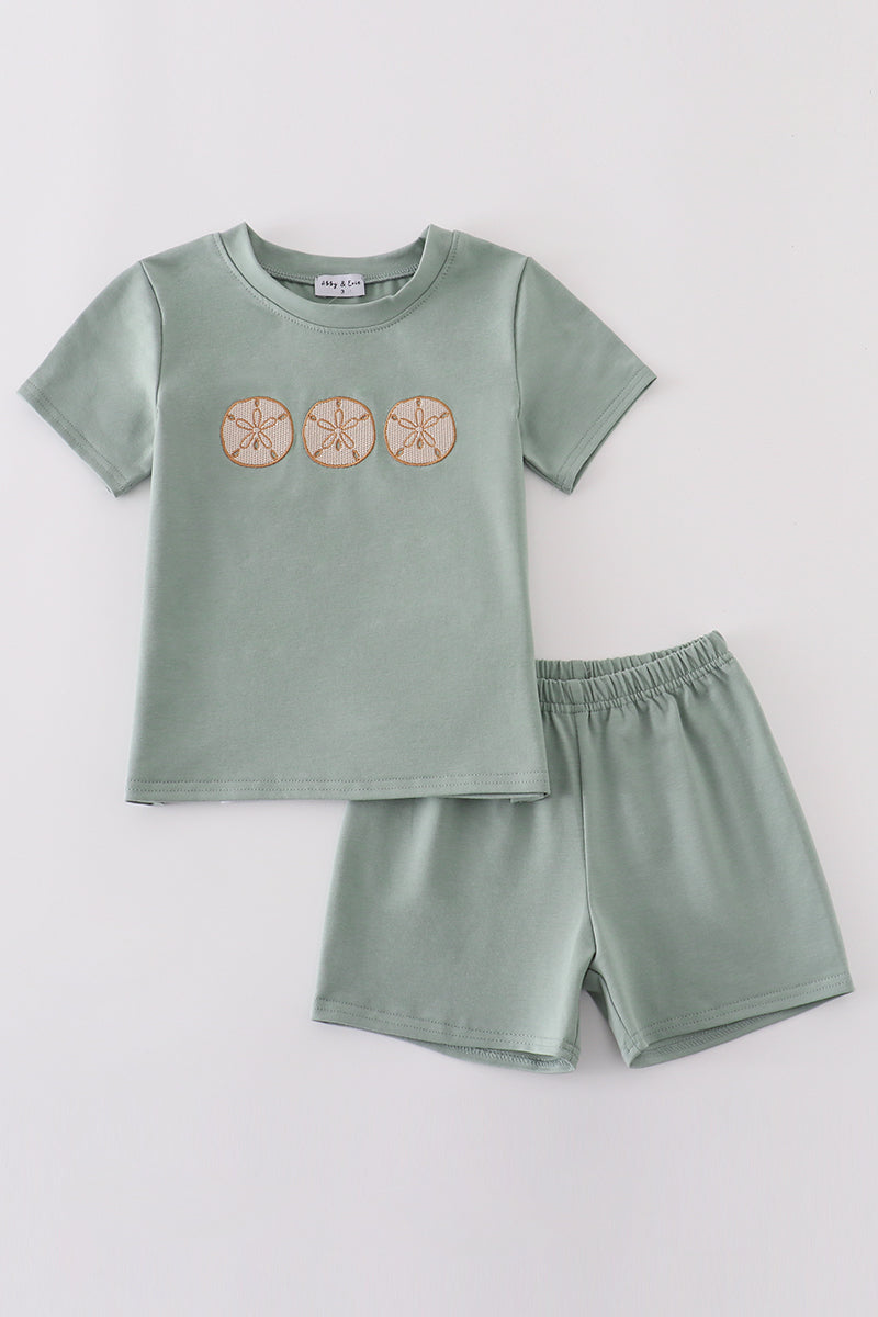 Sand dollar embroidery set