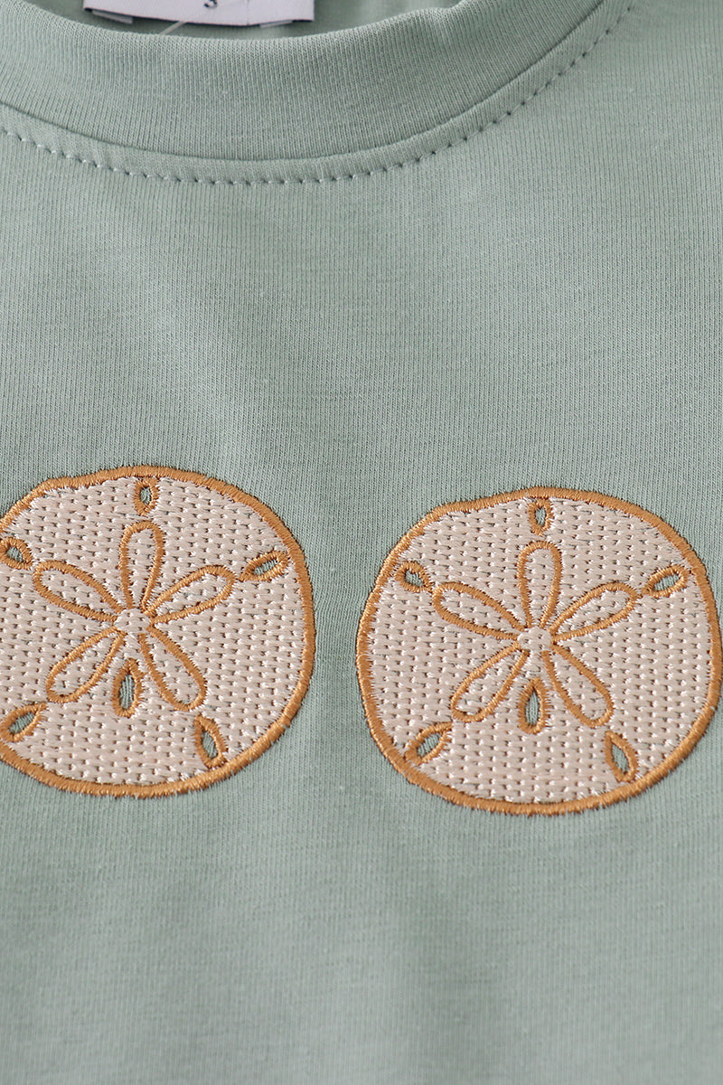 Sand dollar embroidery set
